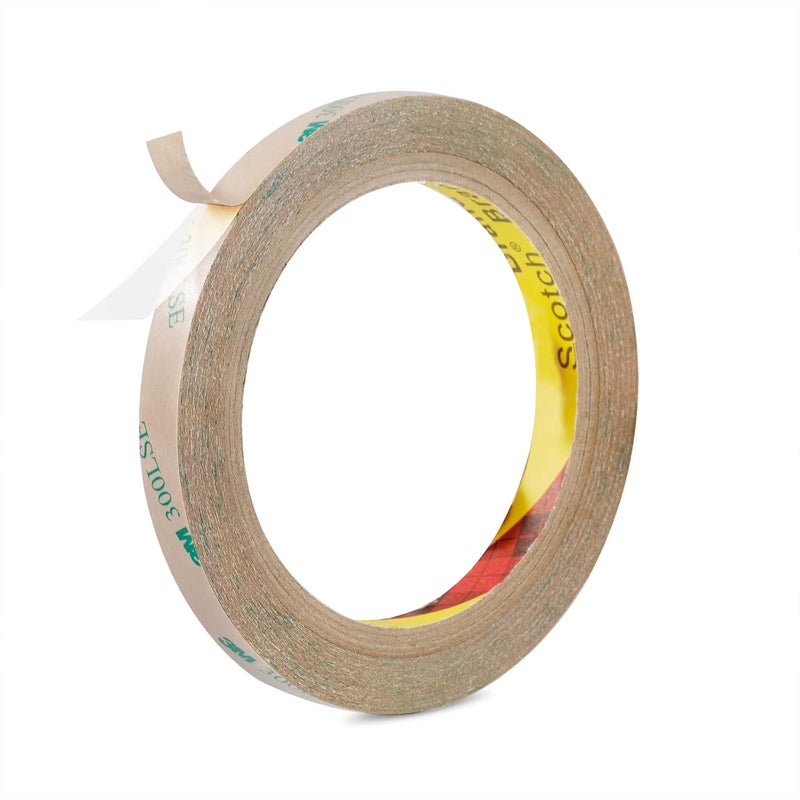 Hasaky 300LSE Double Side Tape Heavy Duty 36ft, Clear Mounting Tape Removable for Scrapbook,Transparent Sticky Tape Picture Hanging Strips, Adhesive Tape for LED Poster Art Craft - Image 1